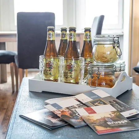 Met Zicht Damse Vaart @brugge Apartmán *